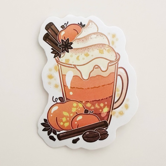 10/$10 Pumpkin Spice Latte Sticker - Picture 1 of 1